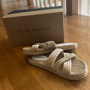 NWT Kelsi Dagger Brooklyn sandal/espadrille